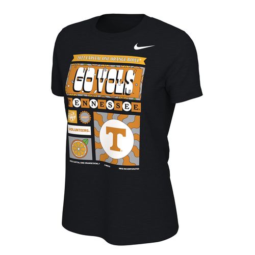 Women's Nike Tennessee Volunteers Orange Bowl T-Shirt | Black
