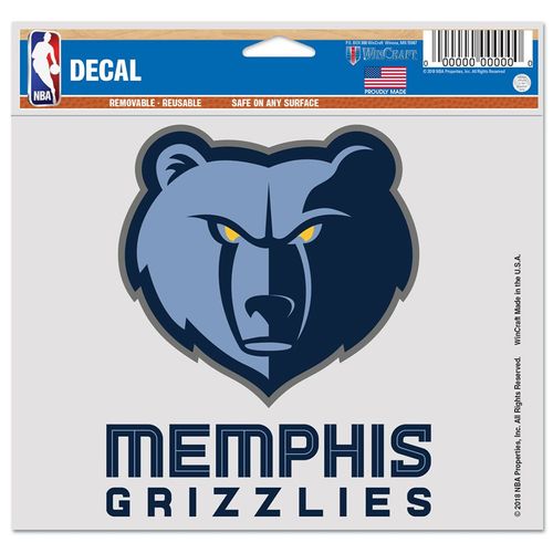 Memphis Grizzlies Multi Use Decal