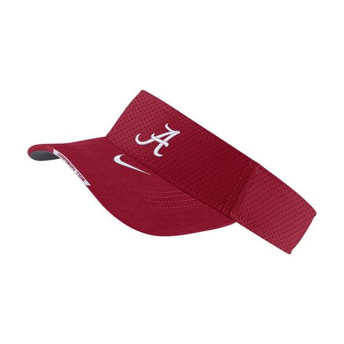 Nike Alabama Crimson Tide AeroBill Adjustable Visor| Crimson