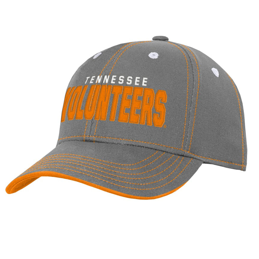 Youth Tennessee Volunteers Old School Adjustable Hat | Grey Grey 209800