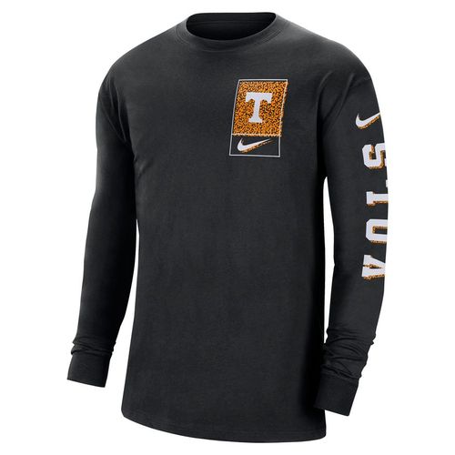 Men's Nike Tennessee Volunteers Max 90 Long Sleeve Shirt | Black