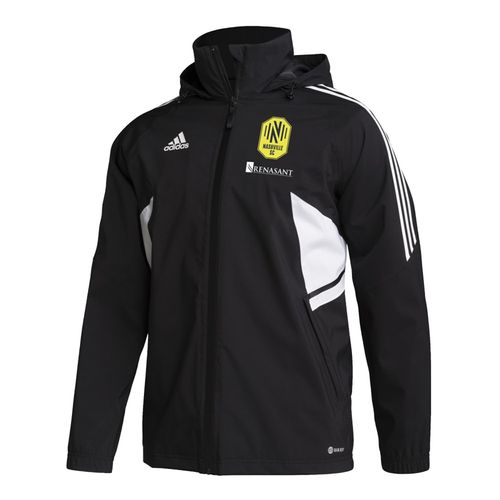 Men's adidas Nashville Soccer Club Condivo Rain Jacket | Black