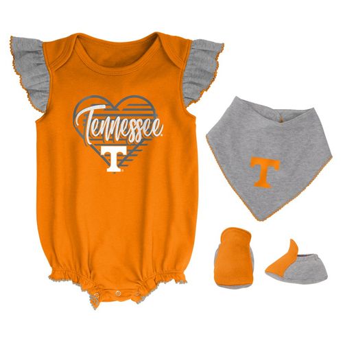 Newborn Tennessee Volunteers All Love Bib Set | Orange