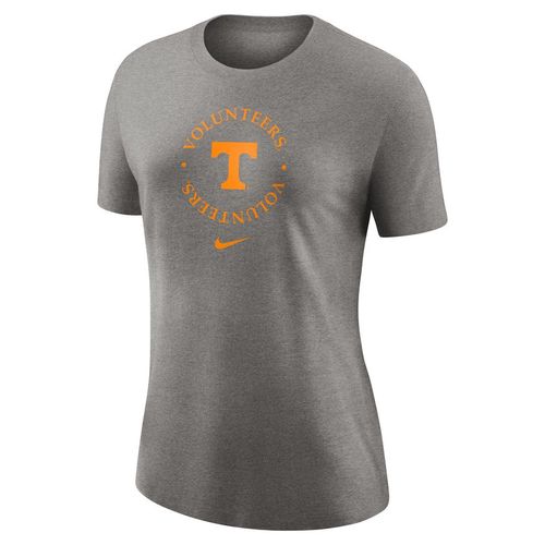 Women's Nike Tennessee Volunteers Tri-Blend T-Shirt | Dark Heather