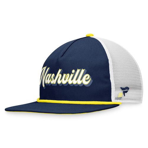 Fanatics Nashville Soccer Club True Classic Snapback Adjustable Hat | Navy/White