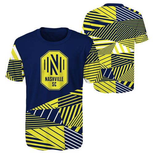 Youth Nashville Soccer Club Wing T-Shirt | Navy