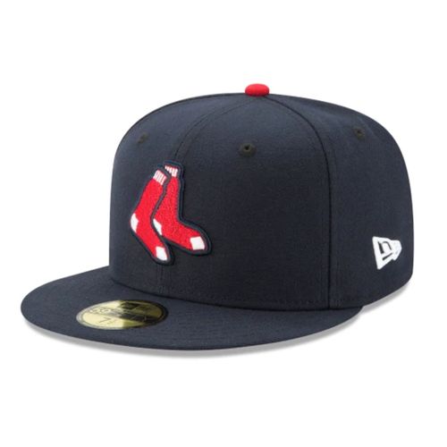 New Era Boston Red Sox 59Fifty Alternate Fitted Hat | Navy/Red