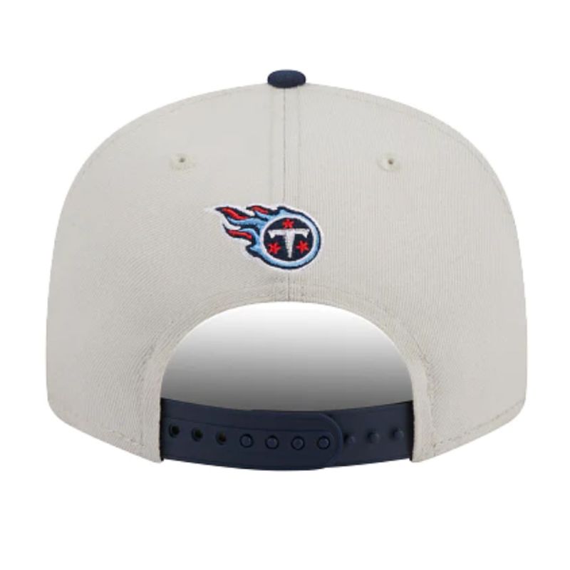 Tennessee Titans 2023 Draft 9FIFTY Snapback Hat, White, NFL by New Era