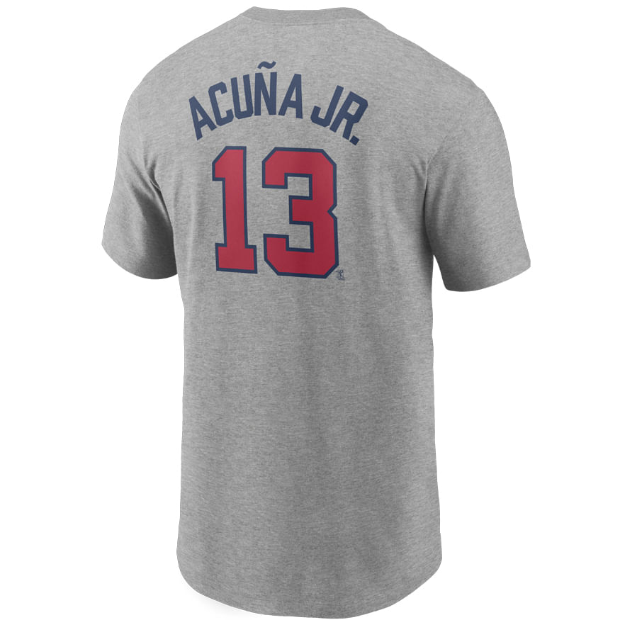 Men's Atlanta Braves Ronald Acuna Jr. Nike White Home Replica Player  Name Jersey