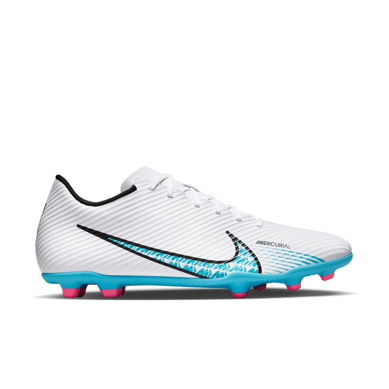 Nike Mercurial Vapor 15 Club FG Soccer Cleats, Men's, M5.5/W7, White/Blue