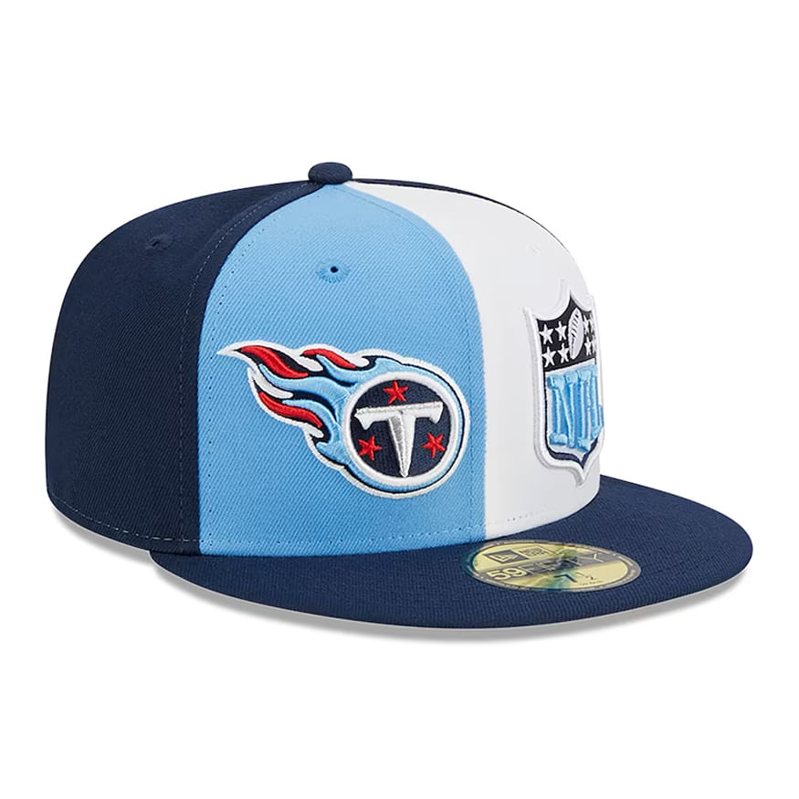 New Era Tennessee Titans 59FIFTY 2023 Sideline Fitted Hat | Blue/White 7 215361