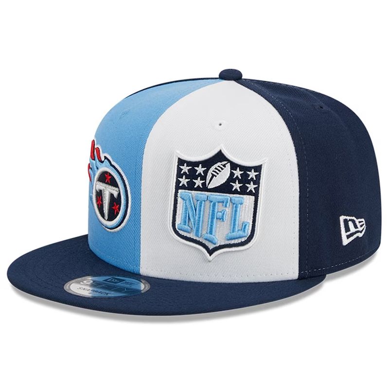 New Era Youth Tennessee Titans 9FIFTY 2023 Sideline Adjustable Hat | Blue/White 215380