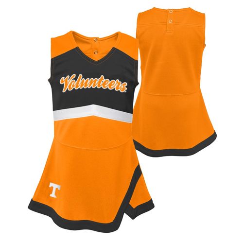 Girl's Tennessee Volunteers Cheer Dress | Orange/Black