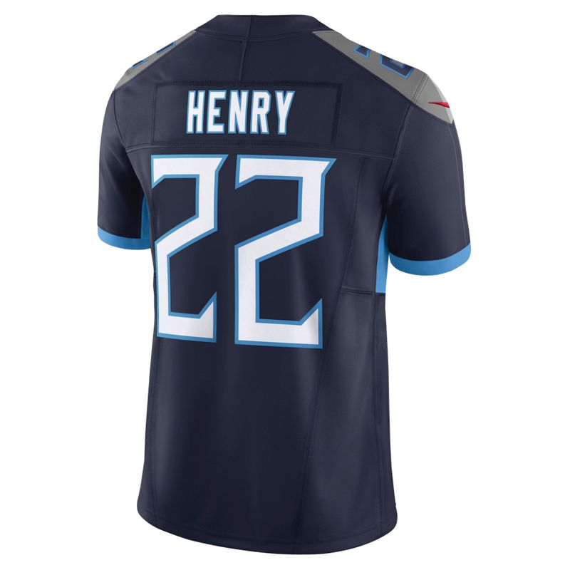 Licensed Gear Nfl Tennessee Titans Derrick Henry Navy Player T Shirt