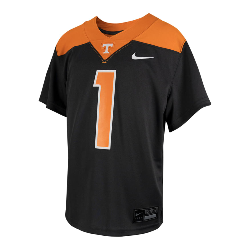 Men's Nike #1 White Oklahoma State Cowboys Game Jersey