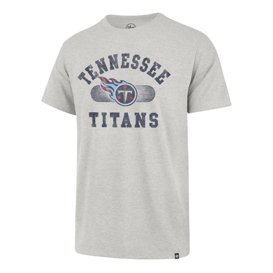 '47 Brand Men's Tennessee Titans Logo Grit Scrum T-Shirt | Navy